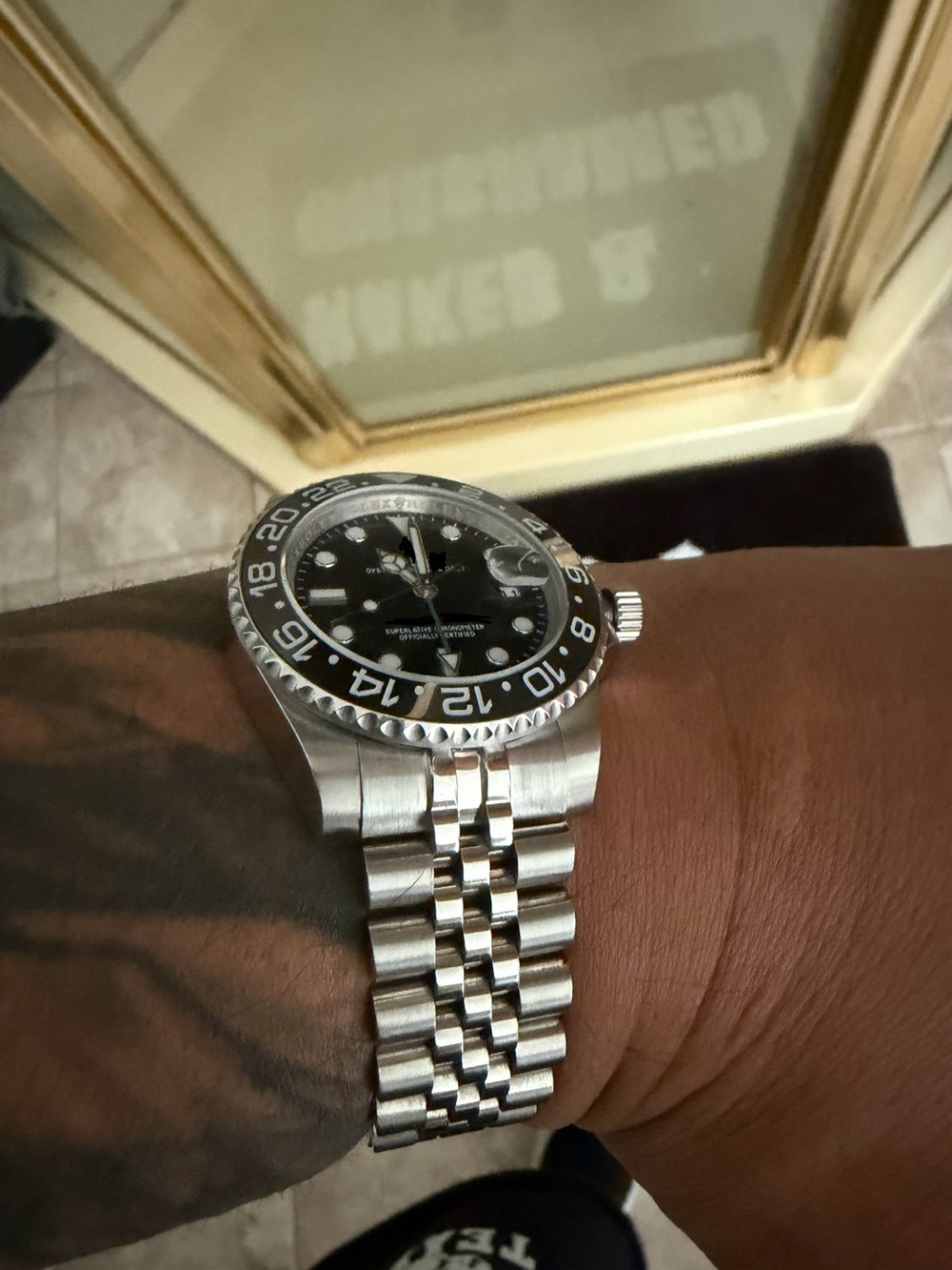 Luxury Watch on Jubilee